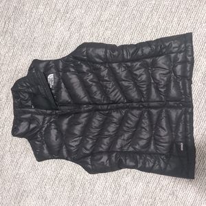 Women's North Face Black Vest Small